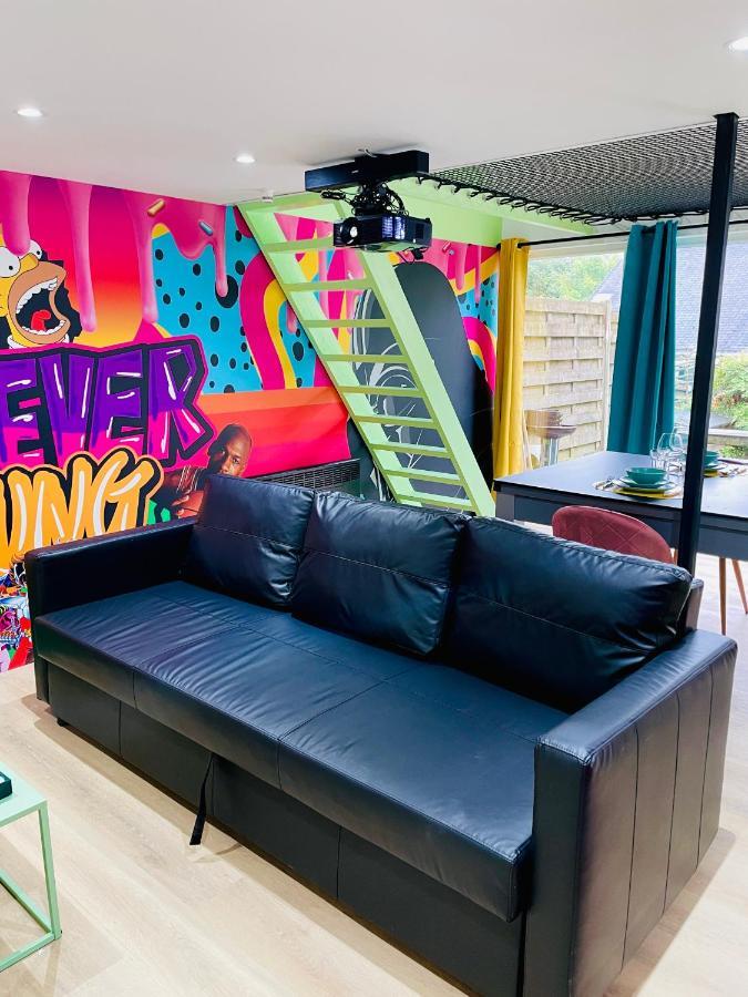 Capsule Forever Young - Jacuzzi - Sauna - Billard - Arcade De Jeux - Netflix & Home Cinema - Ping Pong Hastiere-par-dela Luaran gambar