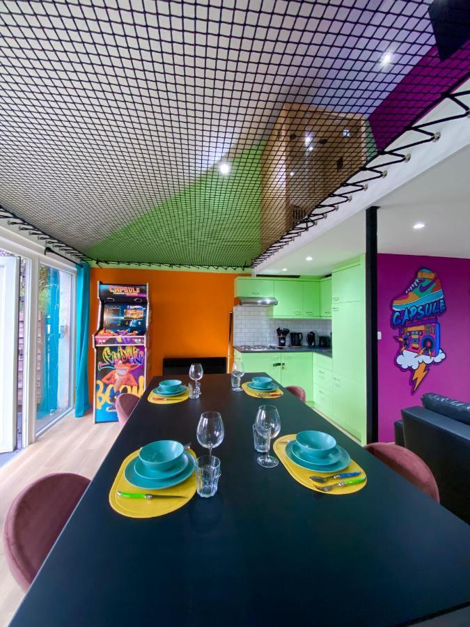 Capsule Forever Young - Jacuzzi - Sauna - Billard - Arcade De Jeux - Netflix & Home Cinema - Ping Pong Hastiere-par-dela Luaran gambar