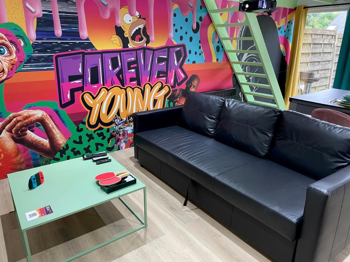 Capsule Forever Young - Jacuzzi - Sauna - Billard - Arcade De Jeux - Netflix & Home Cinema - Ping Pong Hastiere-par-dela Luaran gambar