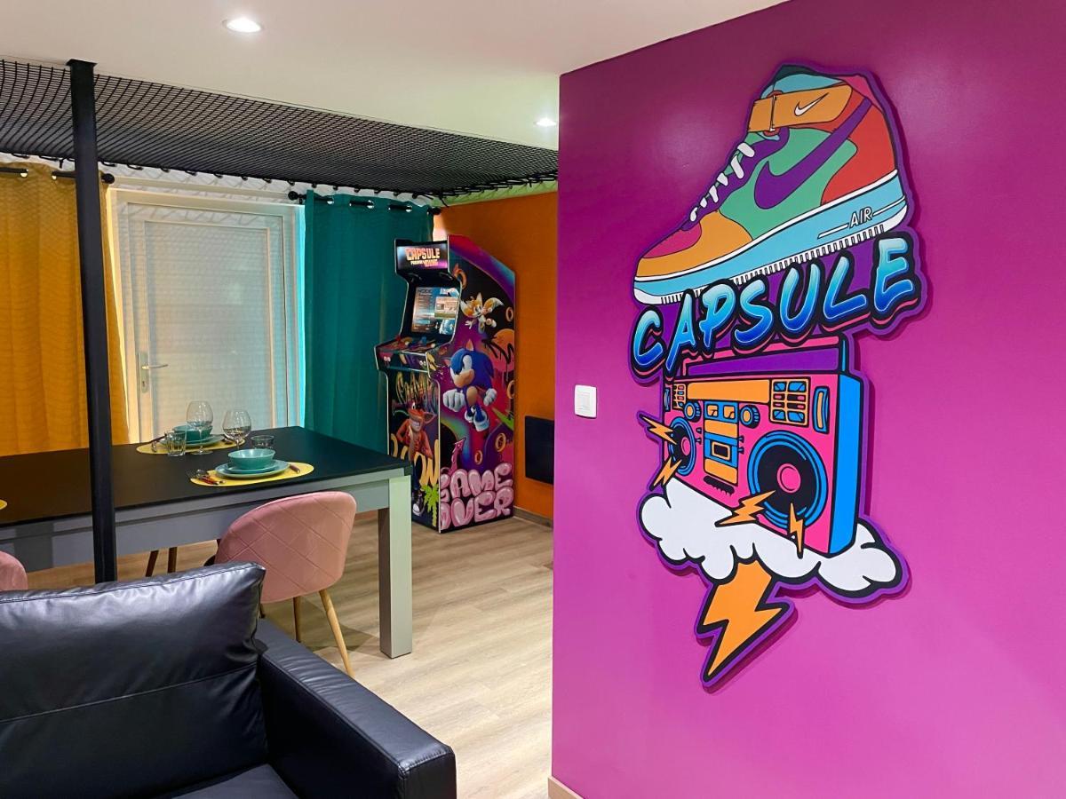 Capsule Forever Young - Jacuzzi - Sauna - Billard - Arcade De Jeux - Netflix & Home Cinema - Ping Pong Hastiere-par-dela Luaran gambar